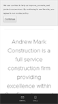 Mobile Screenshot of andrewmarkconstruction.com